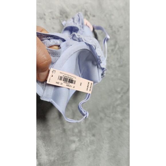 Victoria's Secret 32C Soft Iris Sexy Tee Lightly Lined Front Close Demi Bra NWT - Picture 5 of 5